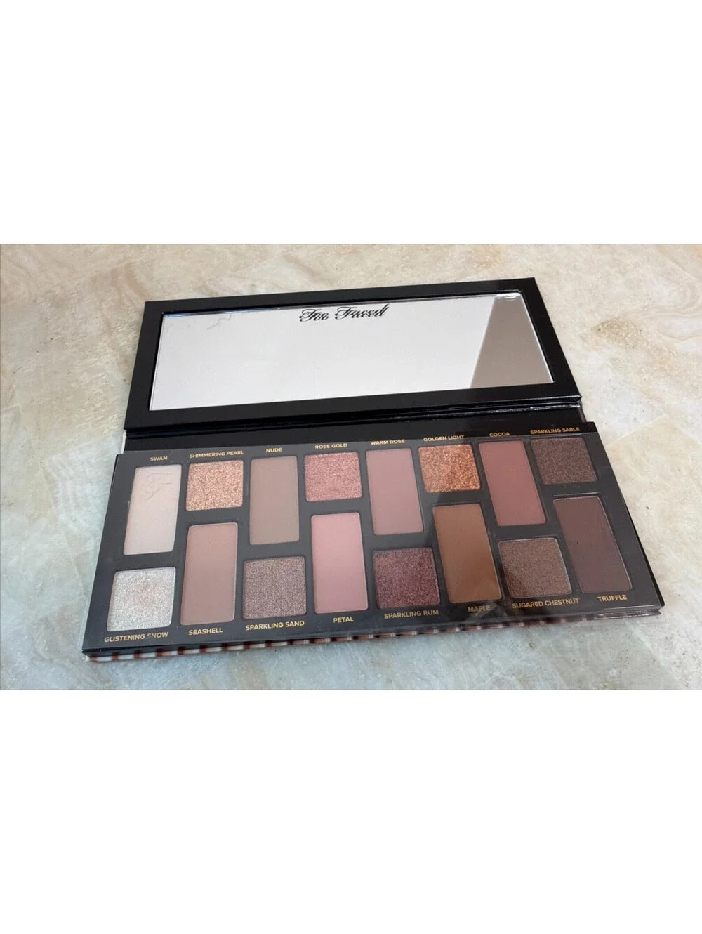 NIB Too Faced Born This Way Shadow Palette 16 Shades